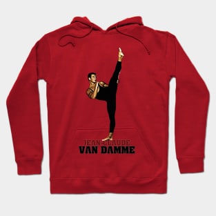 JCVD kicking Hoodie